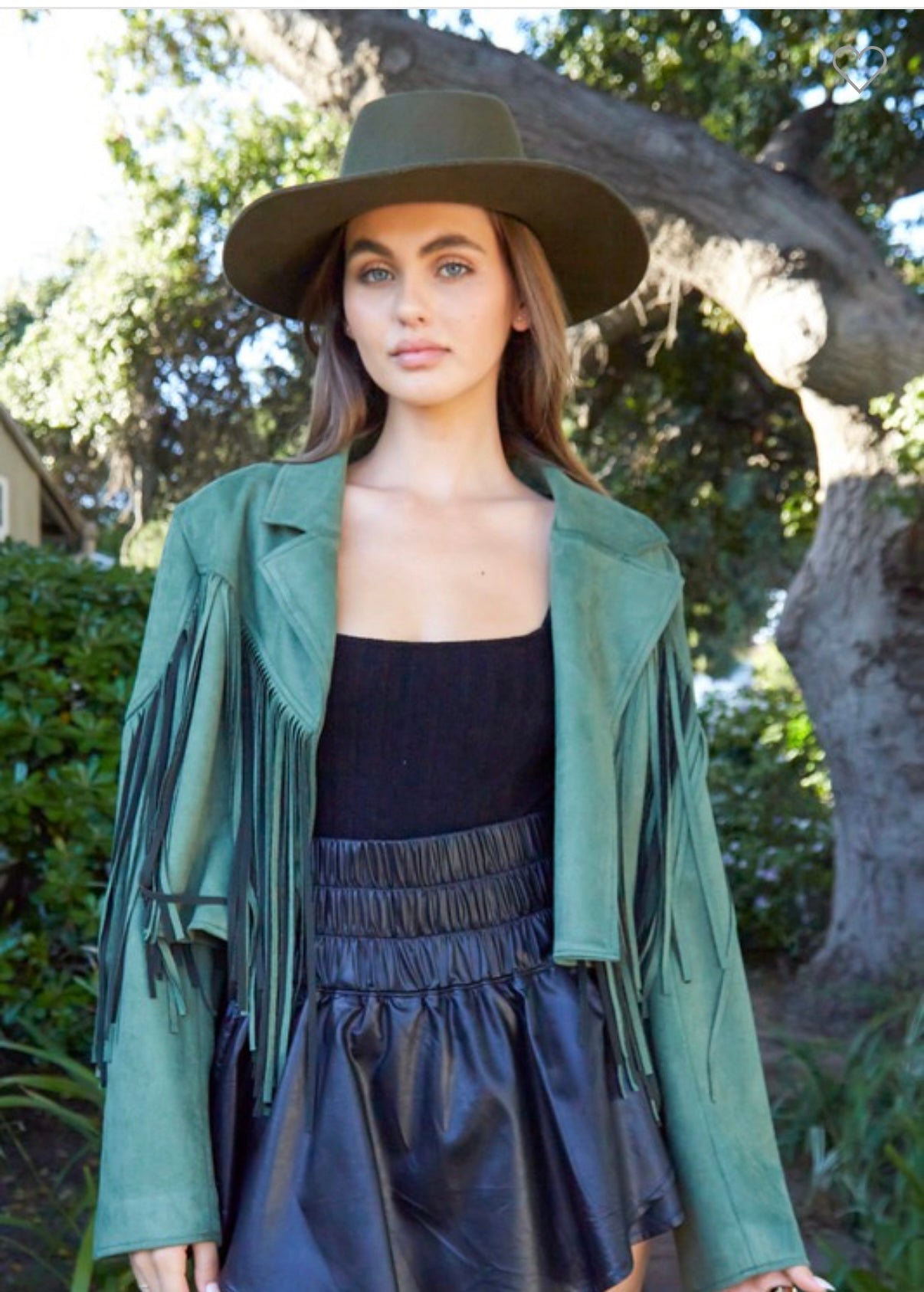 Fringe Suede Jacket