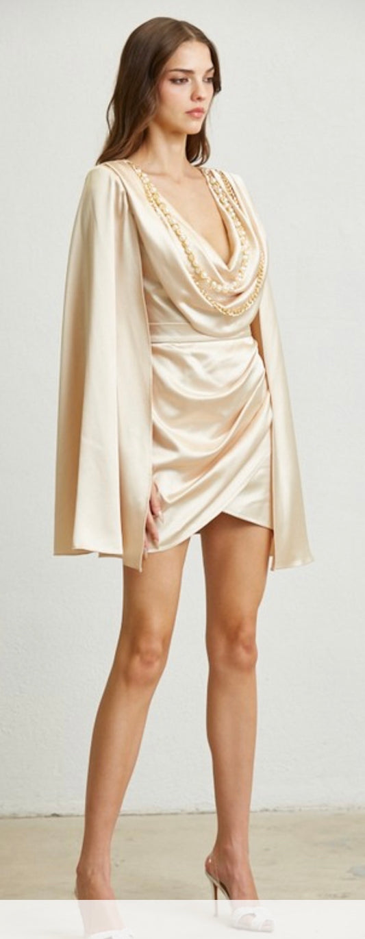 Isela Satin Dress