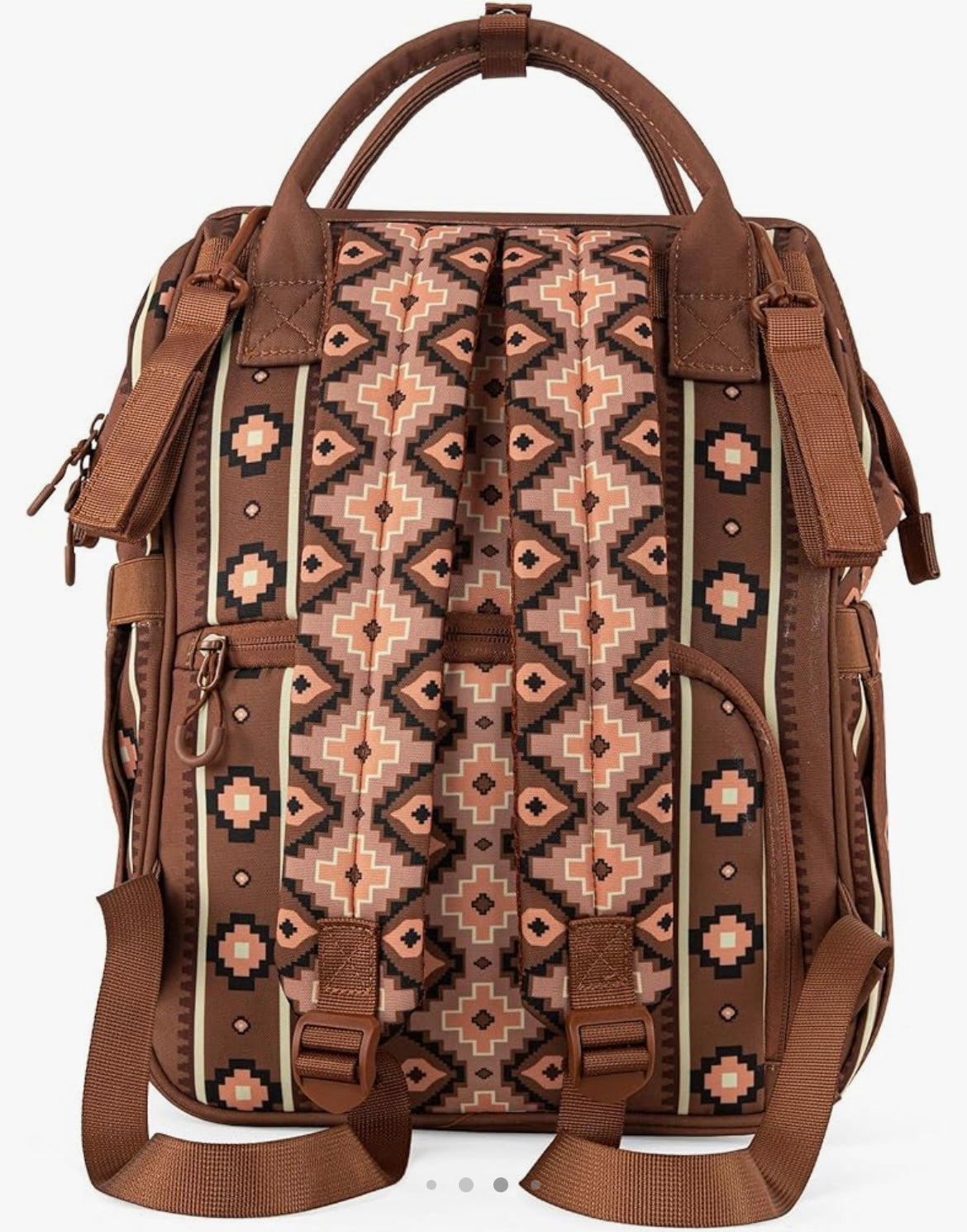 Dark Brown Wrangler Aztec BackPack