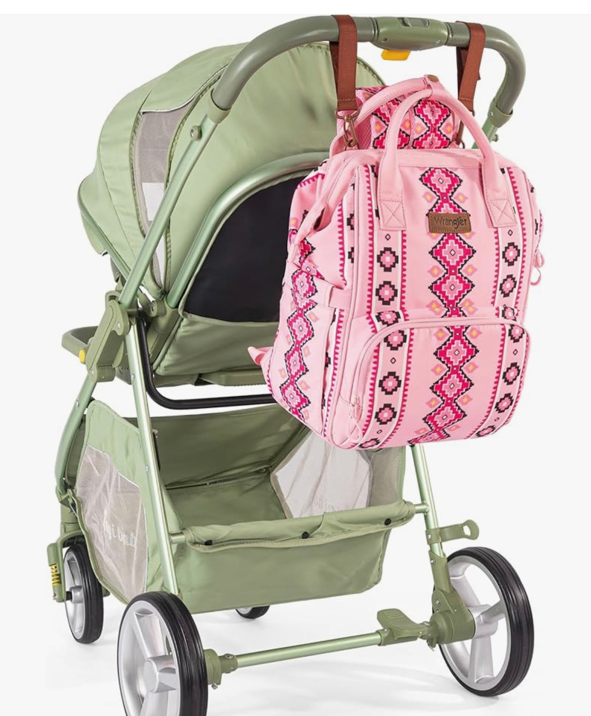 Pink Wrangler Aztec Backpack