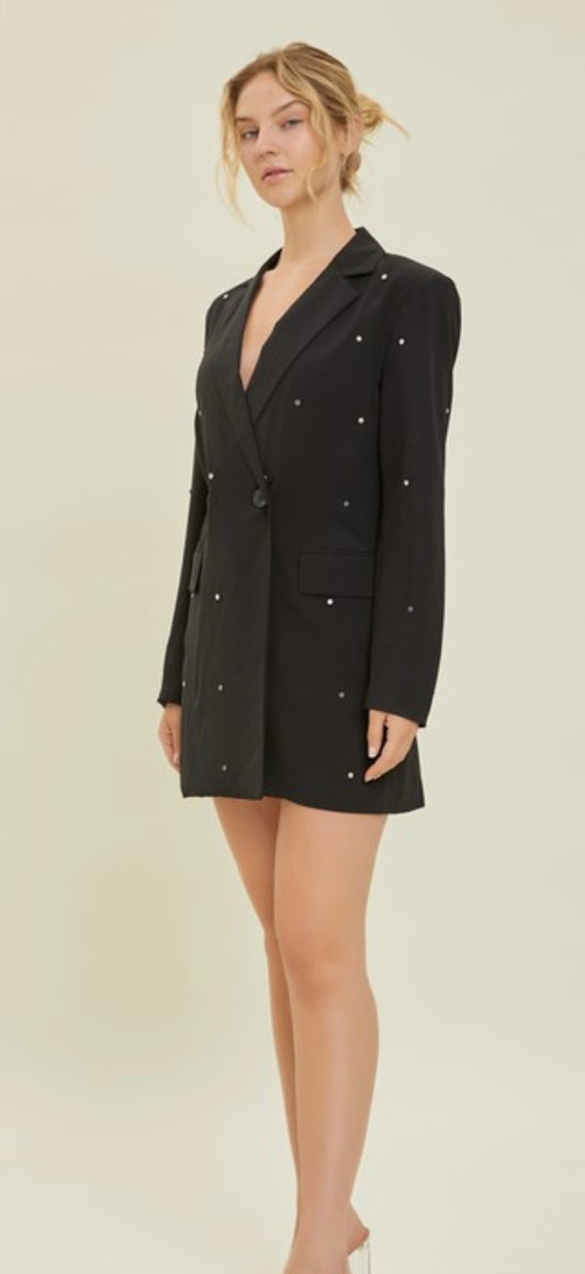 Rhinestone Blazer