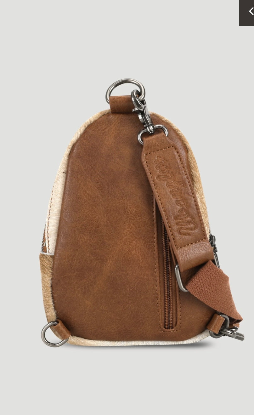 Wrangler Cowhide Sling Bag