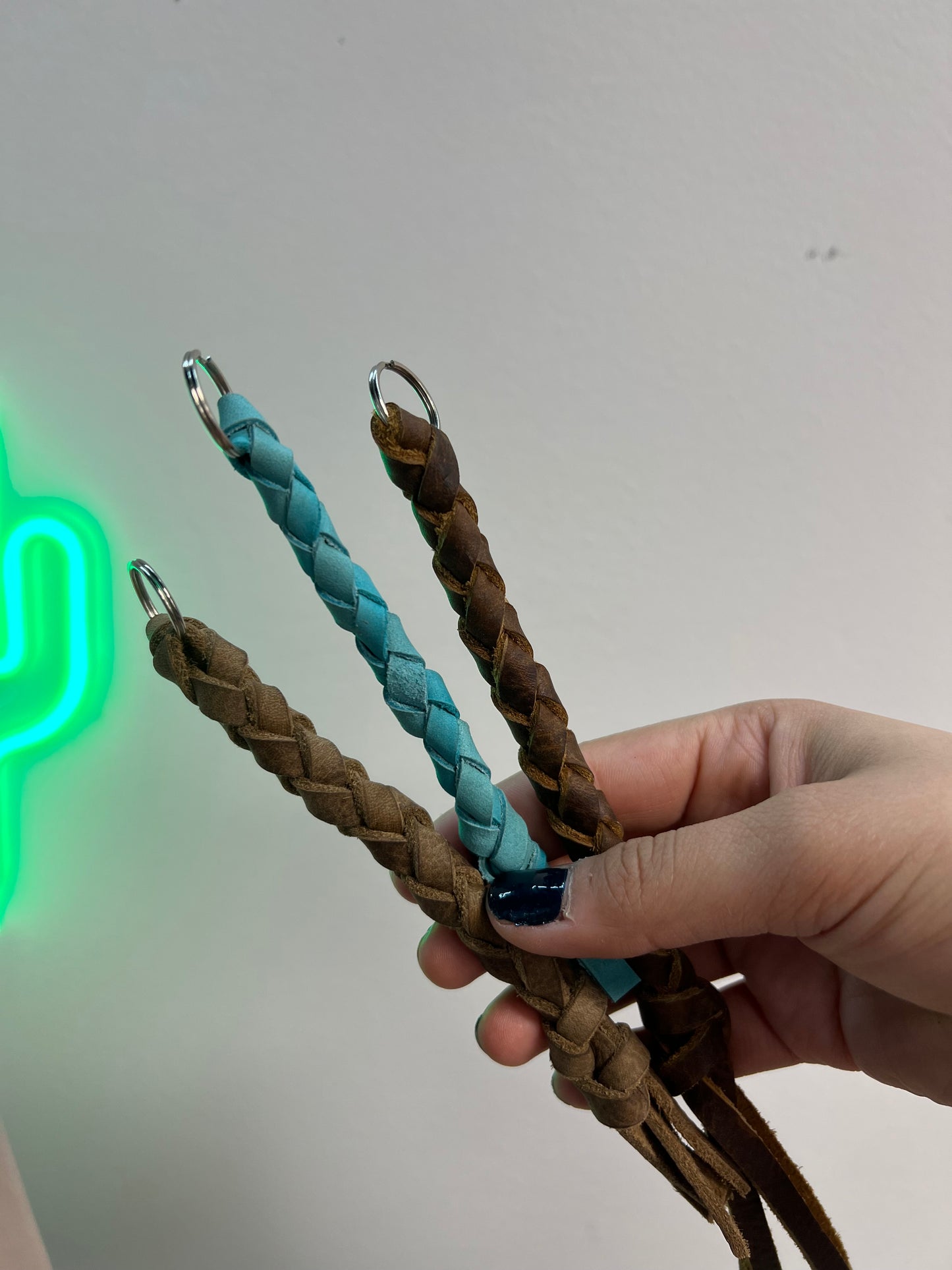 Mini Leather strap/ wrislet