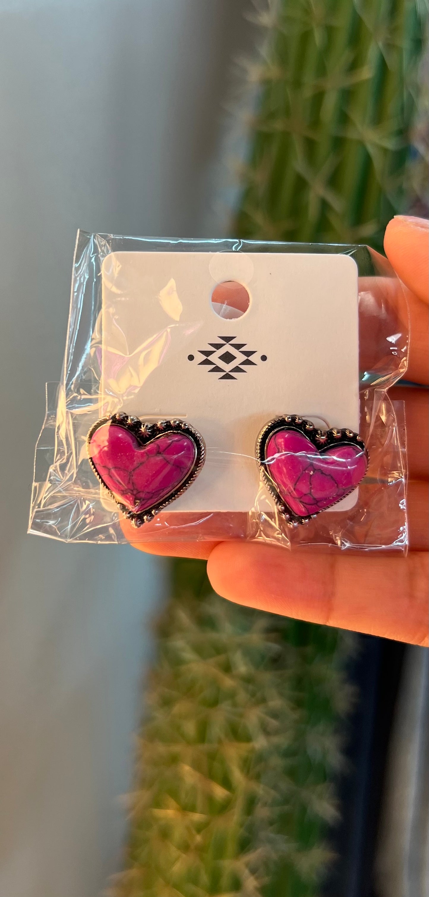 Heart earrings