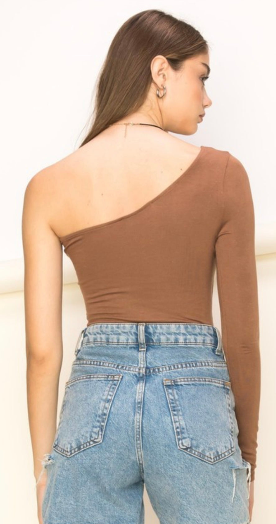 One shoulder Bodysuit Top