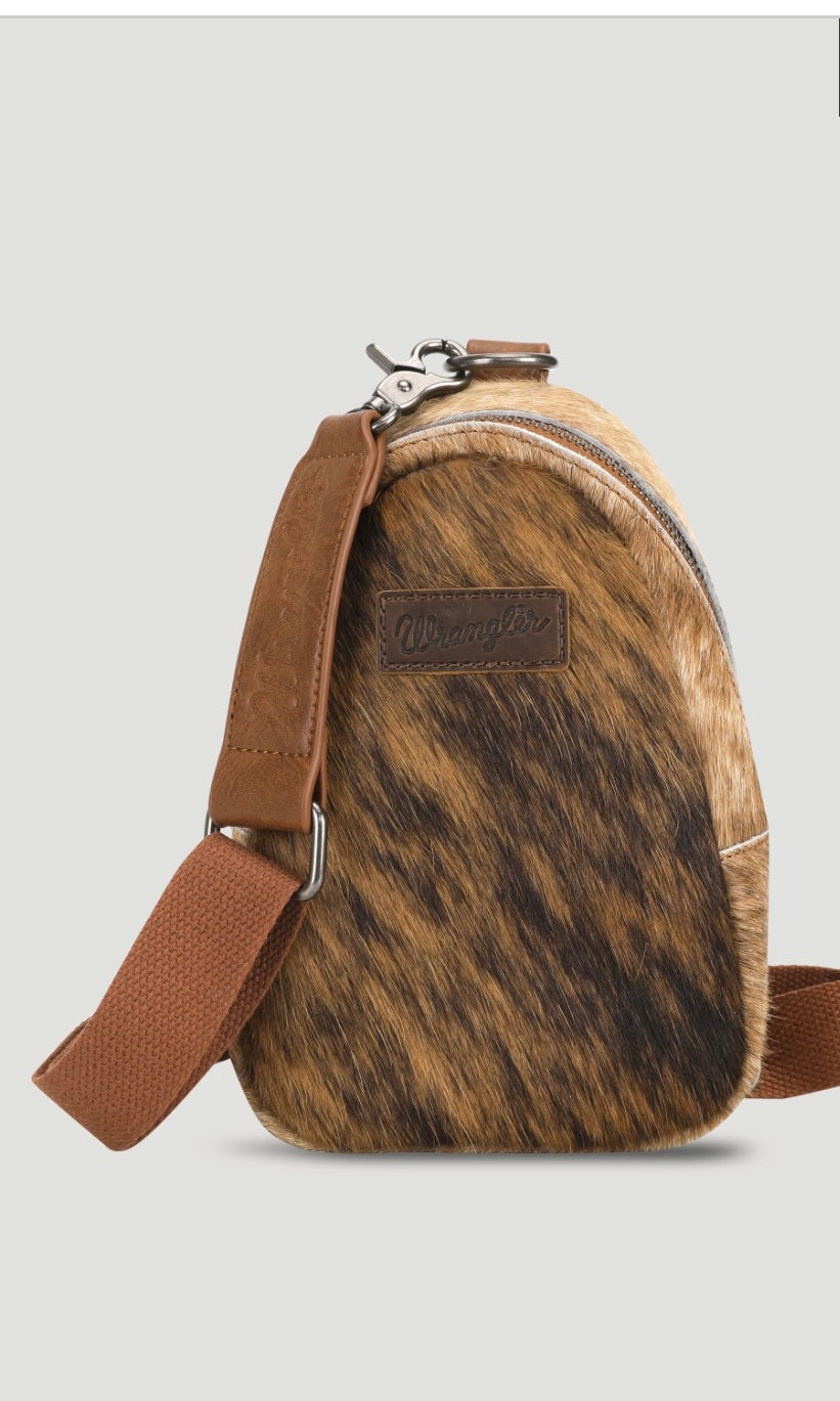 Wrangler Cowhide Sling Bag
