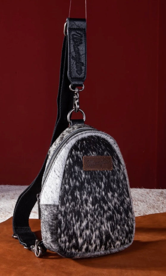 Wrangler Cowhide Sling Bag