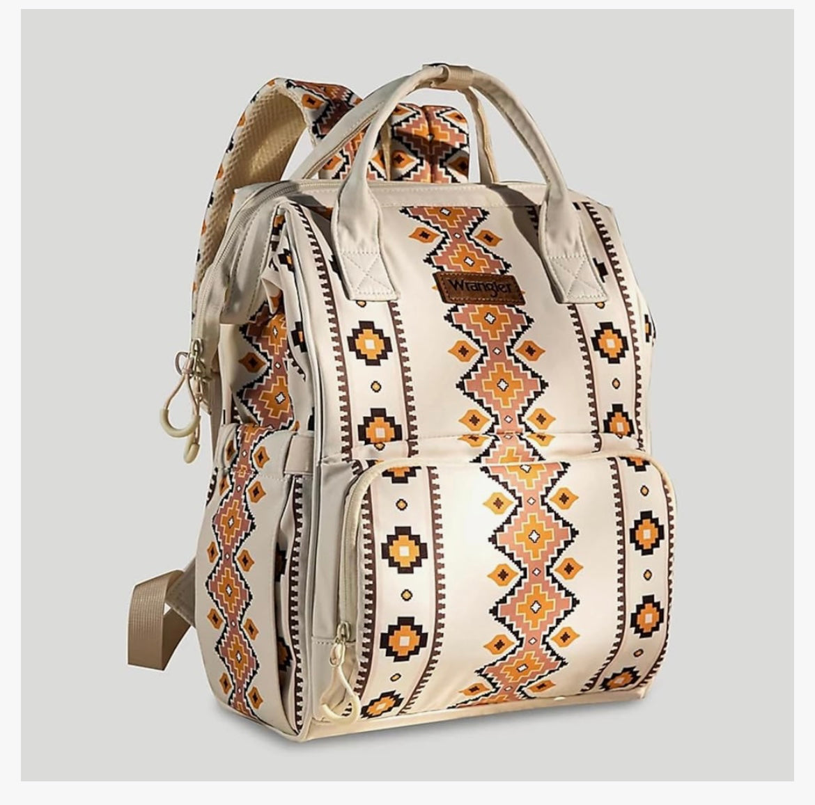 Tan Wrangler Aztec BackPack