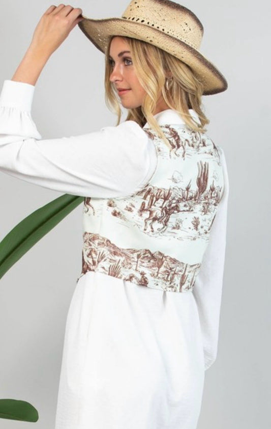 Wild West Vest / TOP