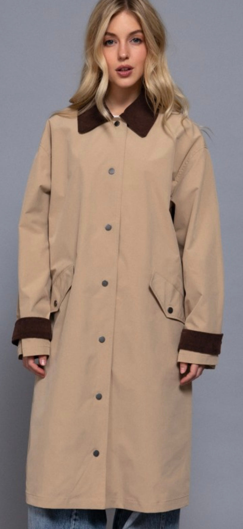 Khaki Trench Coat