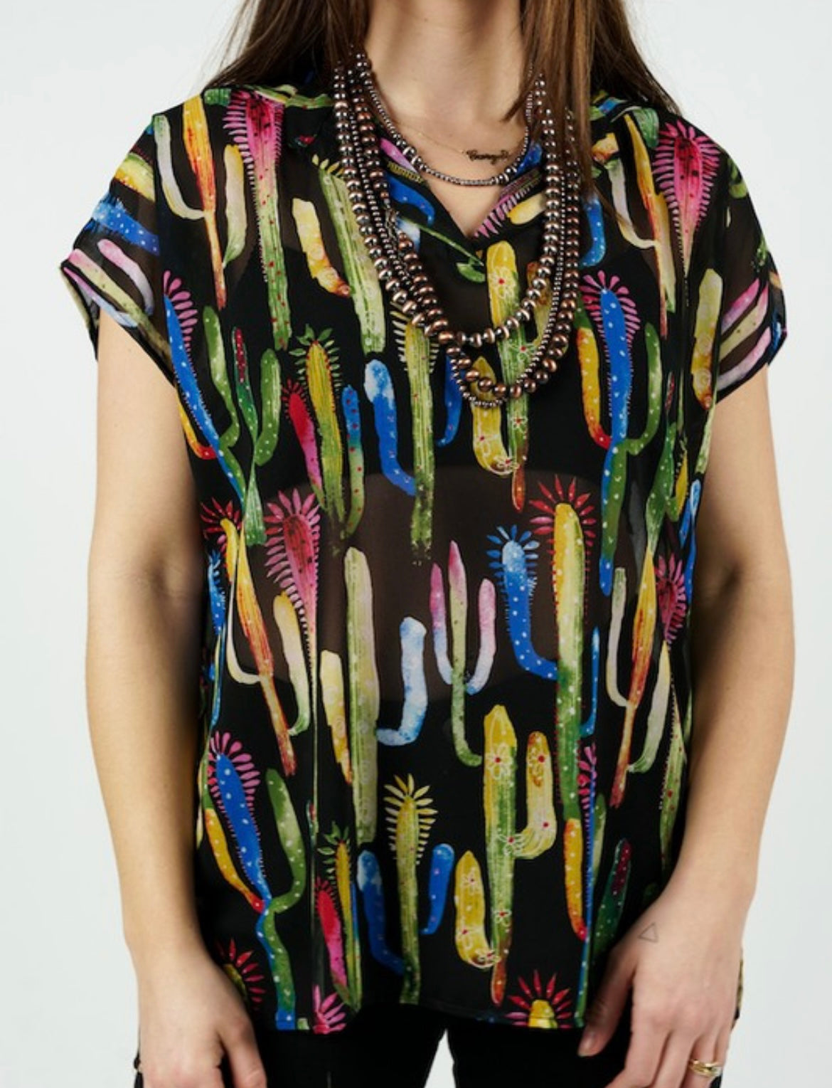Plus size Cactus Top