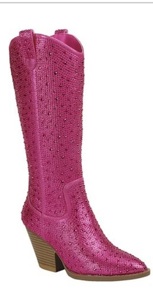 Taylor Rhinestone boots