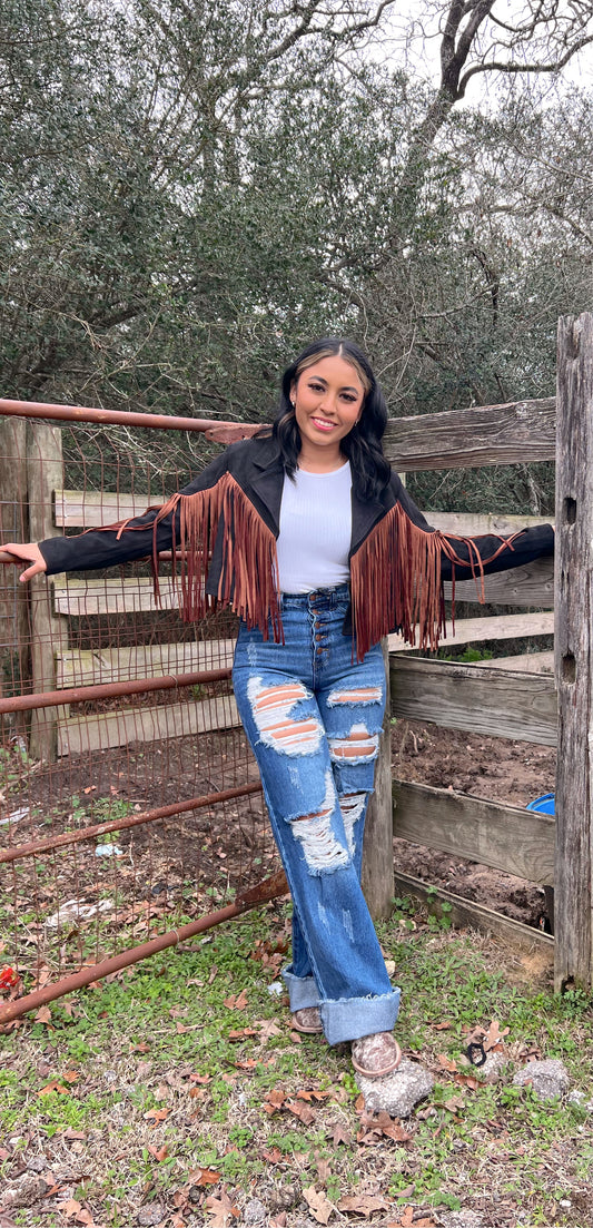 Lane Fringe Jacket