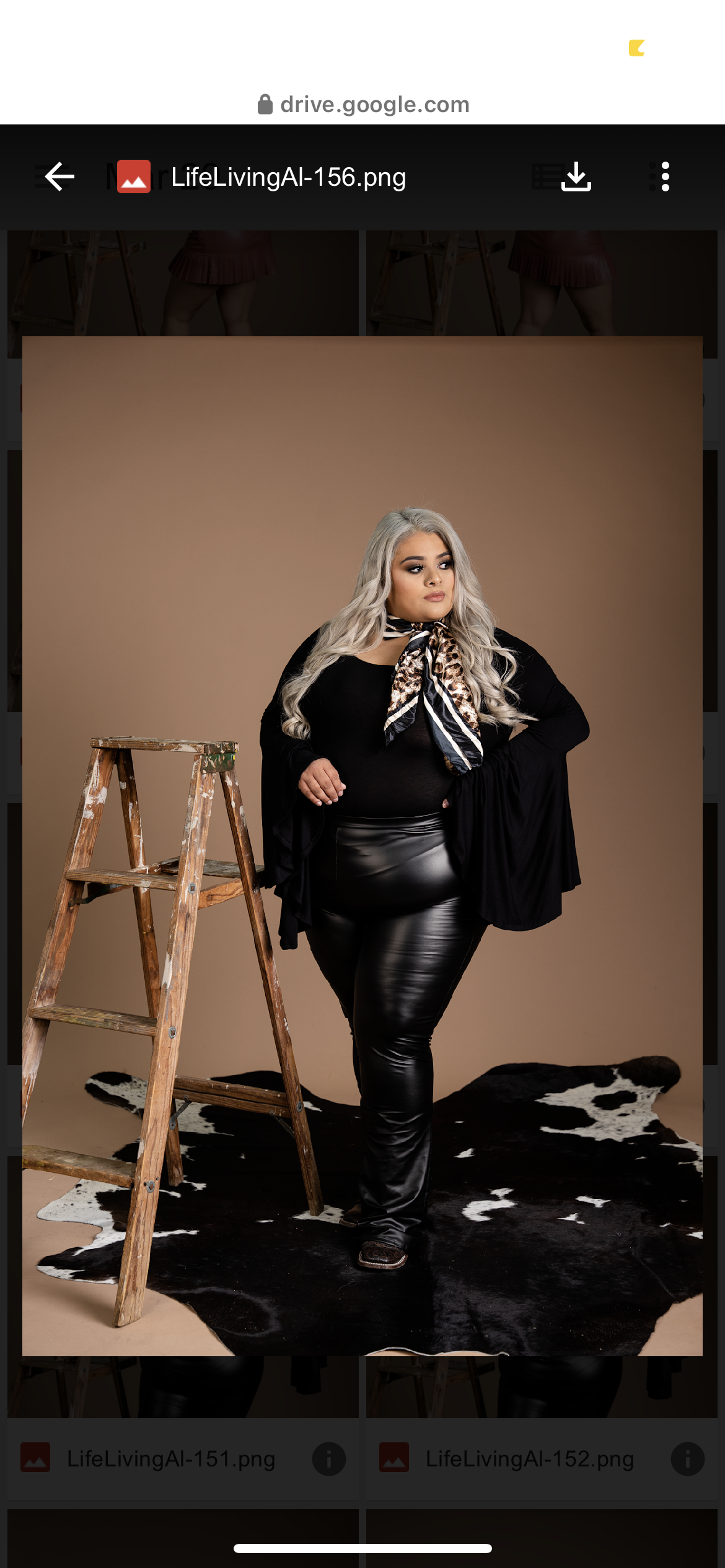 Plus size leather Leggings