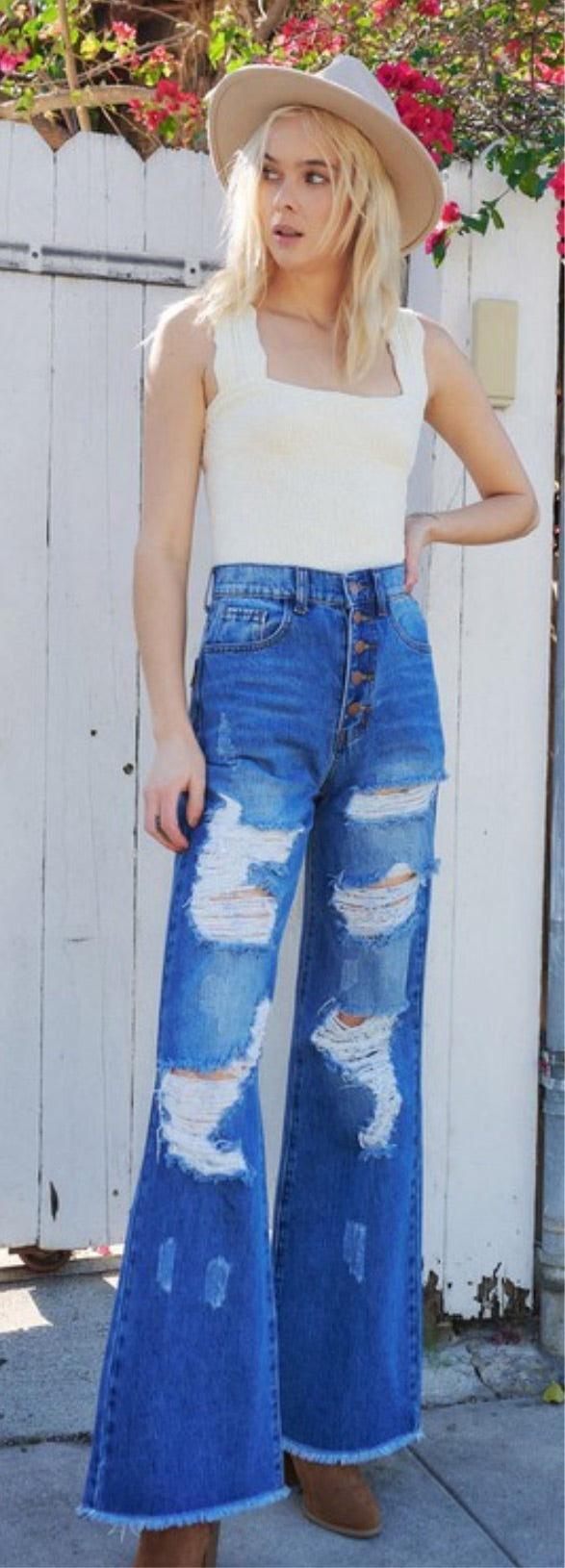 La Moda Flare Jeans