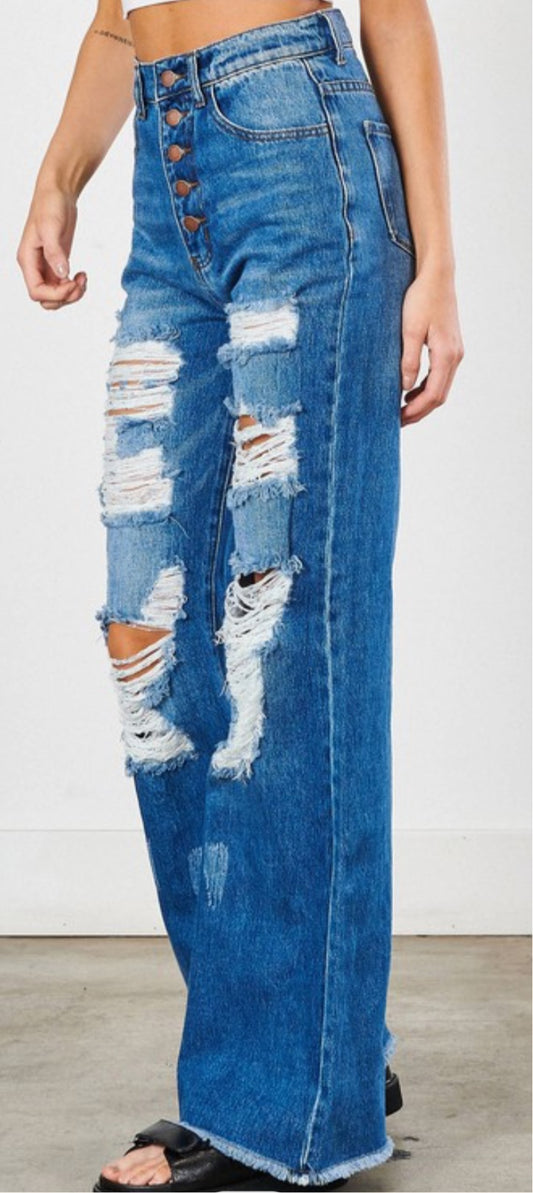 La Moda Flare Jeans