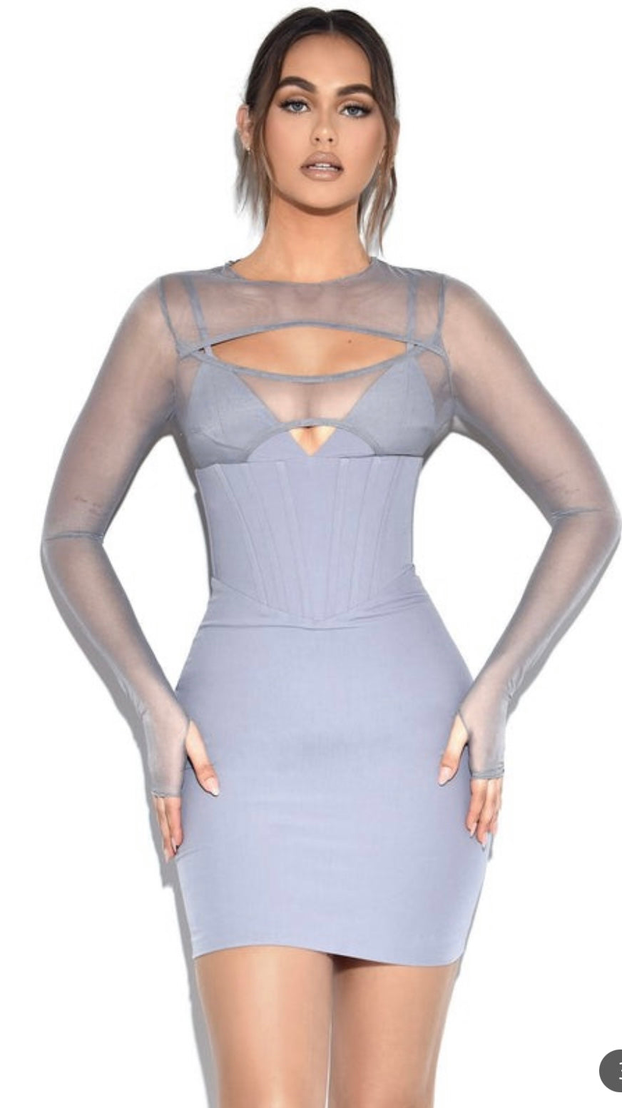 Winston Grey corset dress