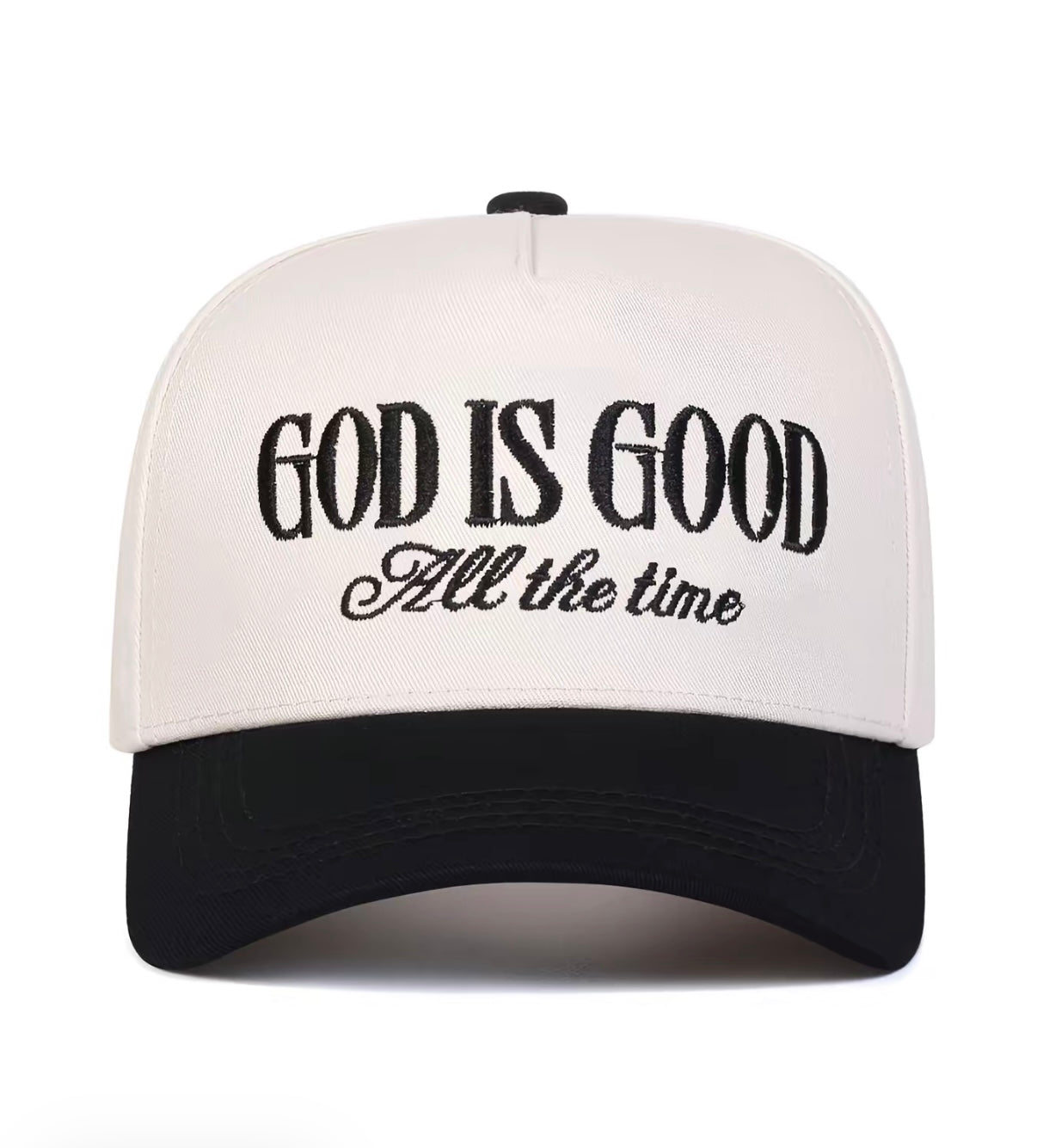 God is Good All the Time trucker Hat