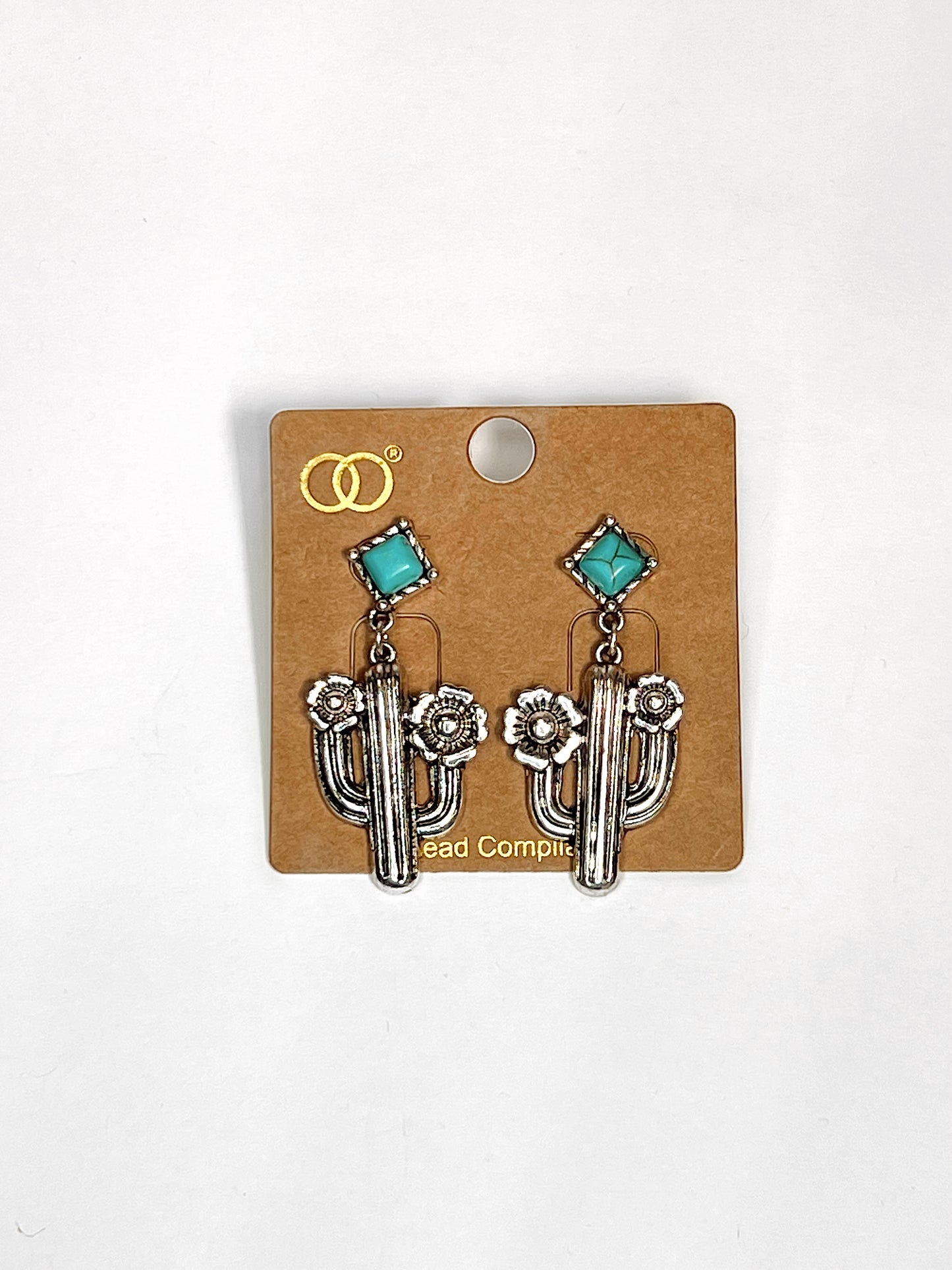 Flower Cactus Earrings