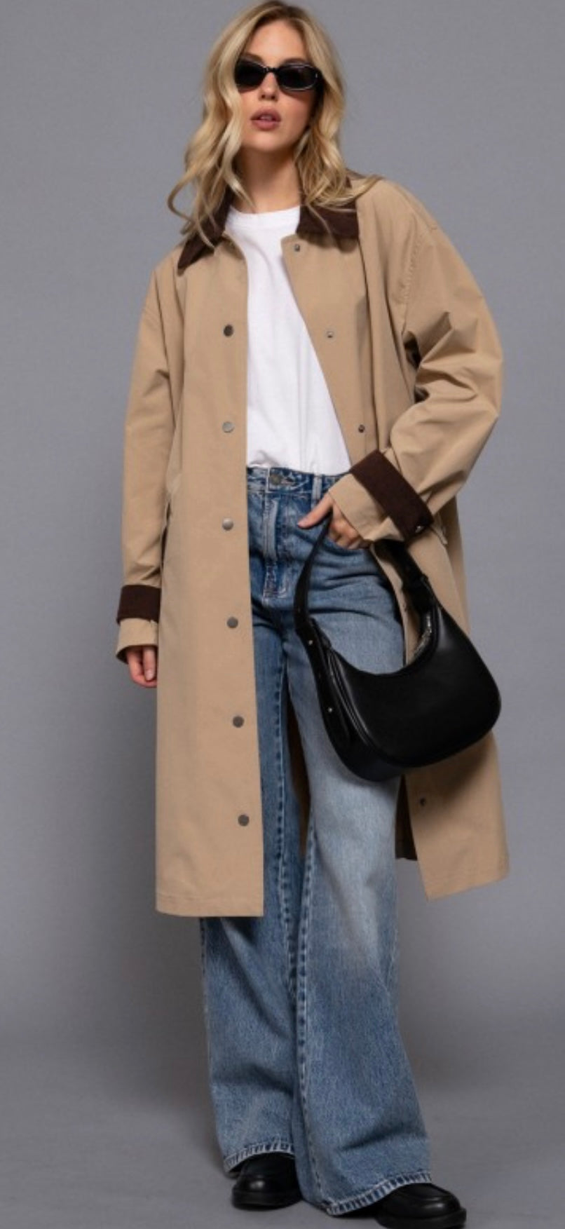 Khaki Trench Coat