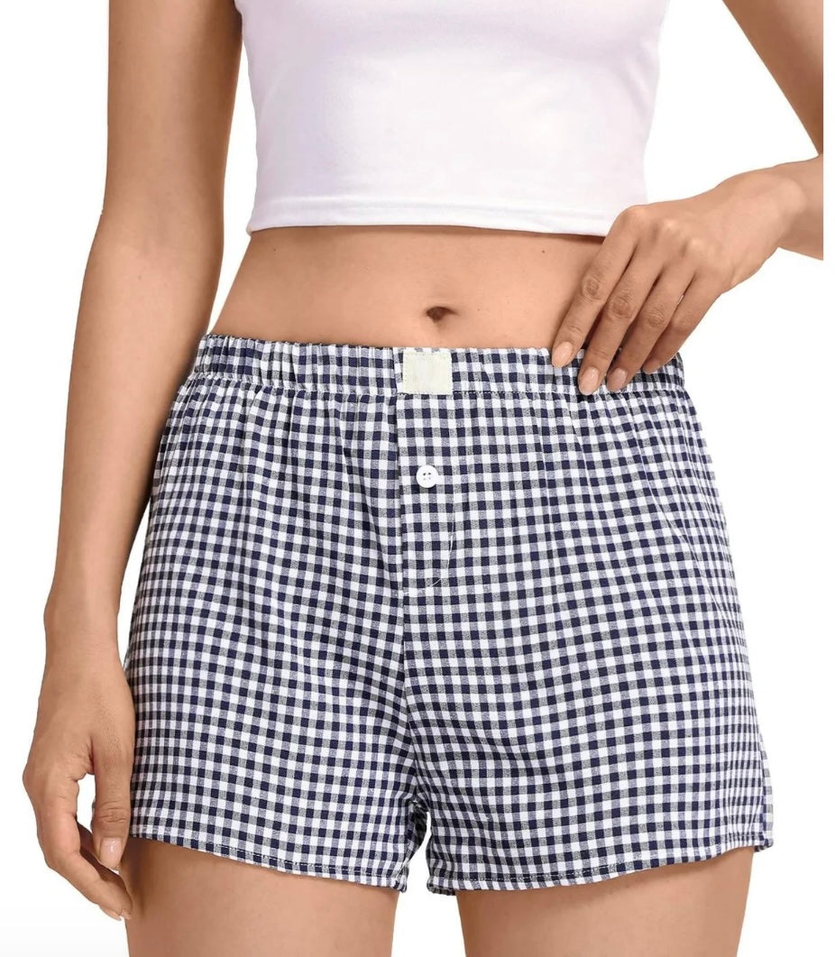 Plaid Trendy Shorts