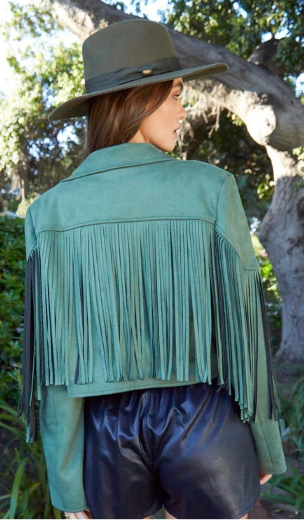 Fringe Suede Jacket