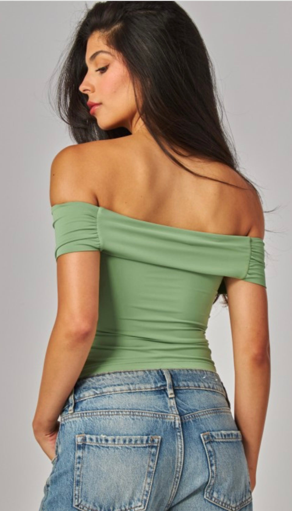 Double Layer off the shoulder Top
