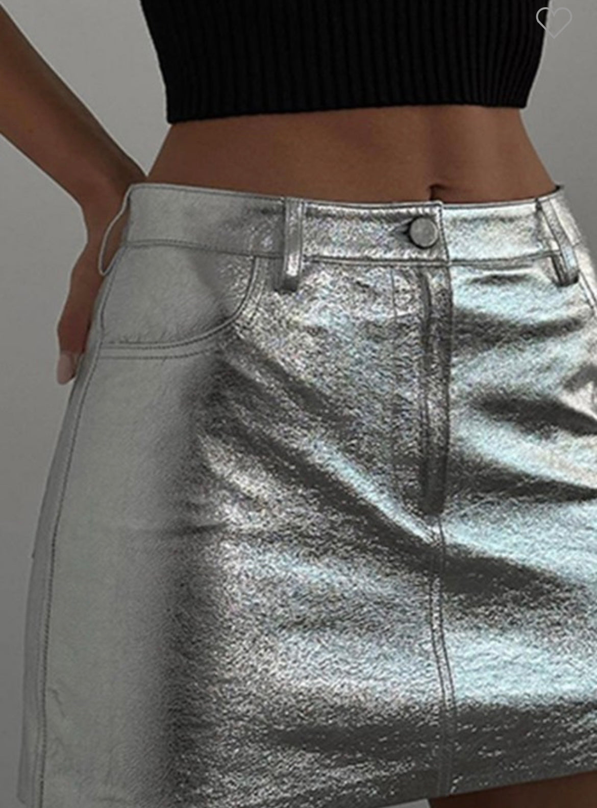 Metallic Skirt