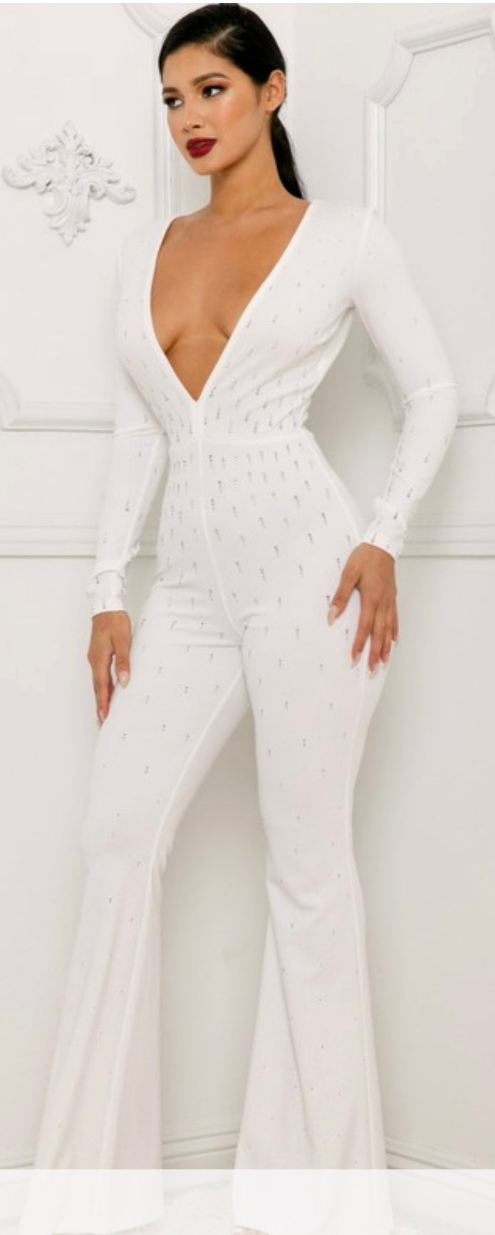 Jami Rhinestone Jumpsuit