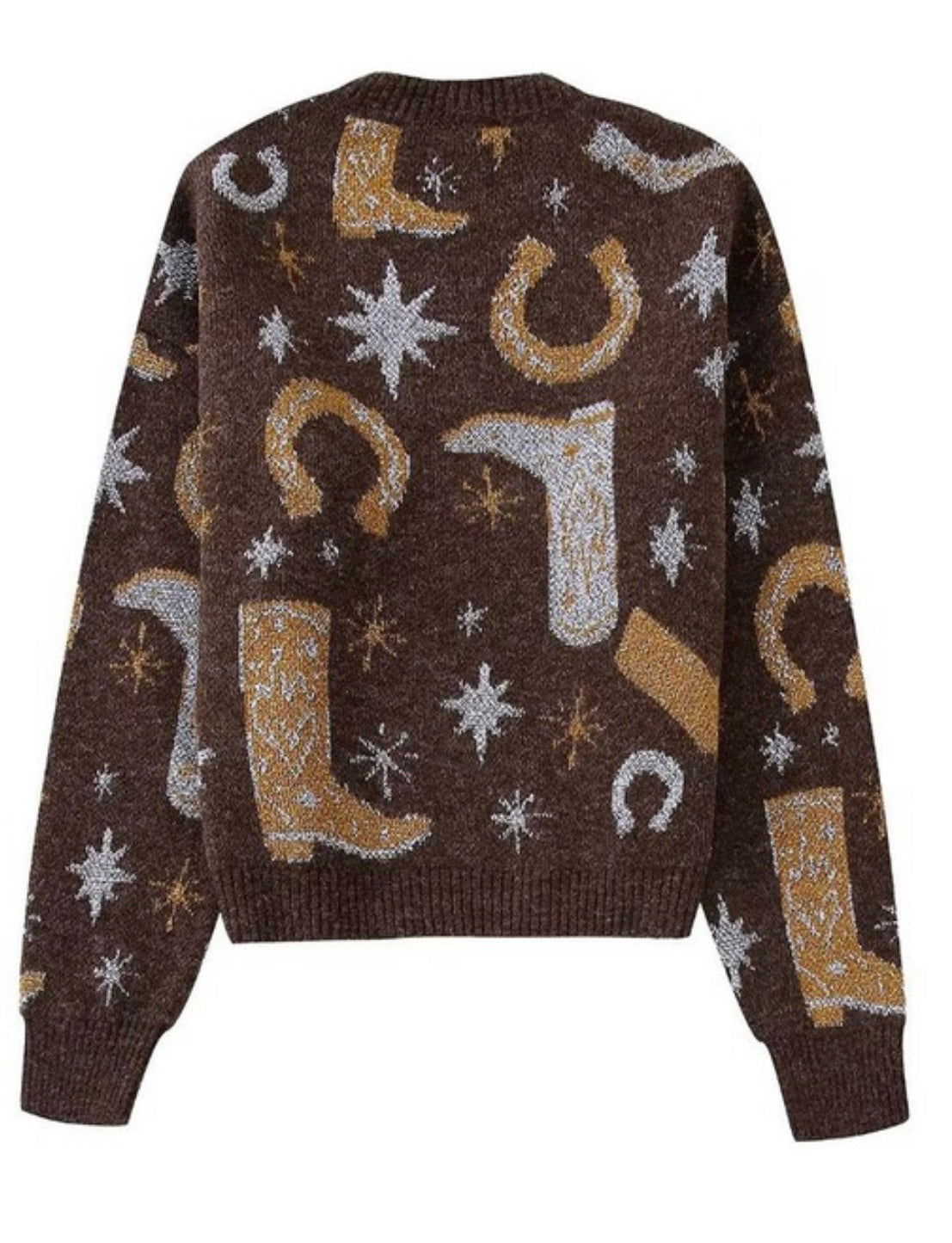 Brown Vaquerita Heavy Sweater