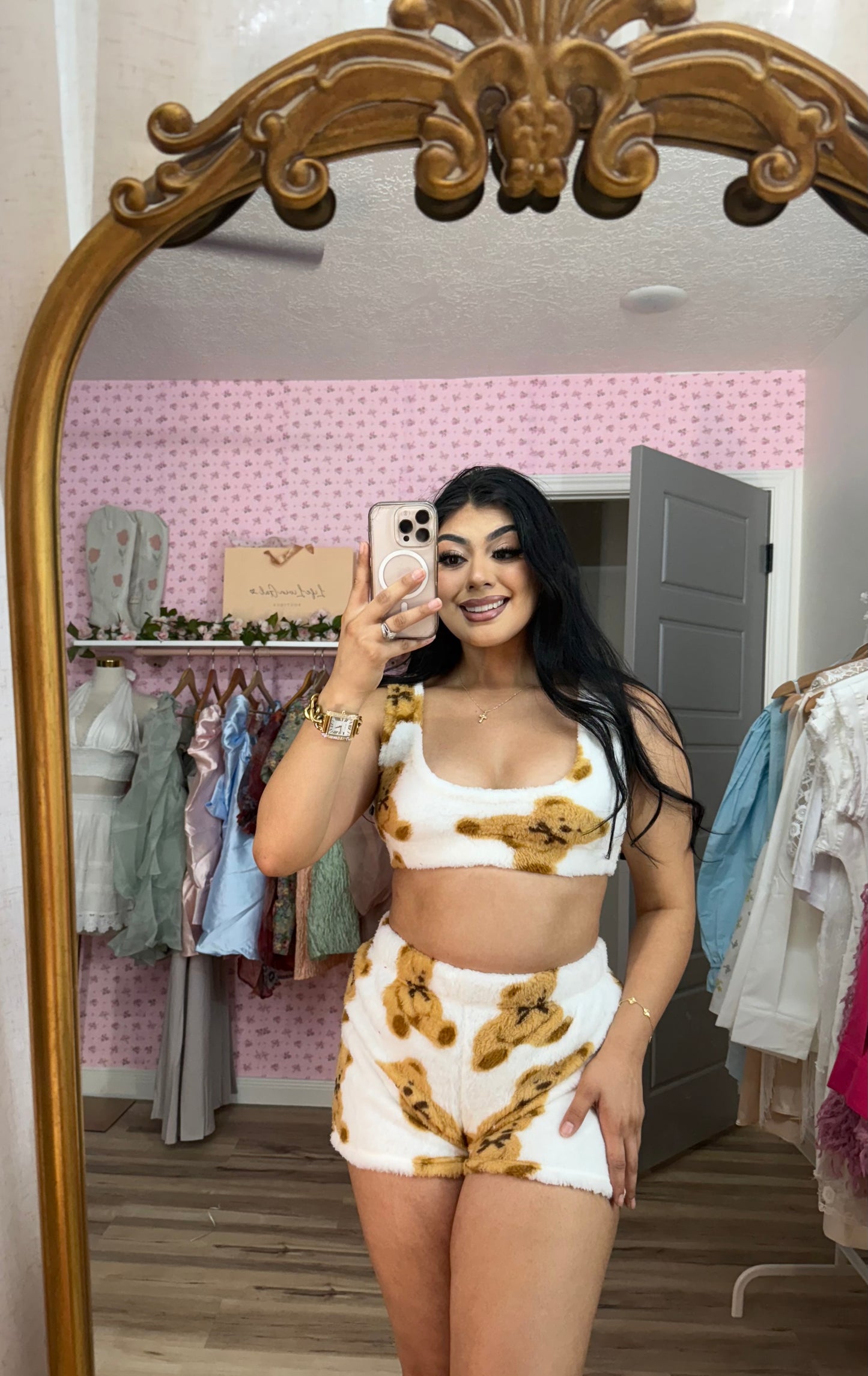 Teddy Bear 3 piece Pajama Set