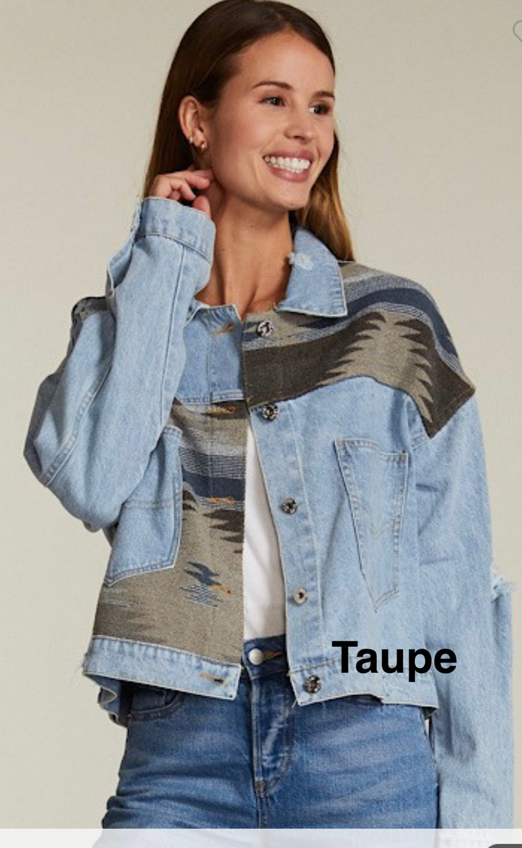 La Azteca Denim Jacket