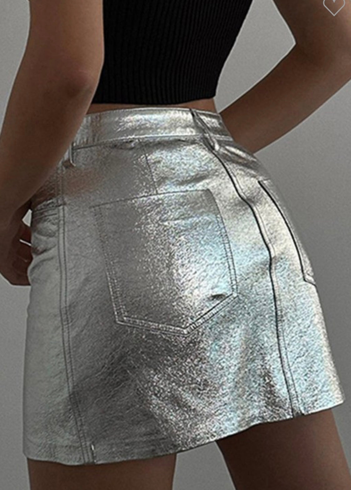 Metallic Skirt