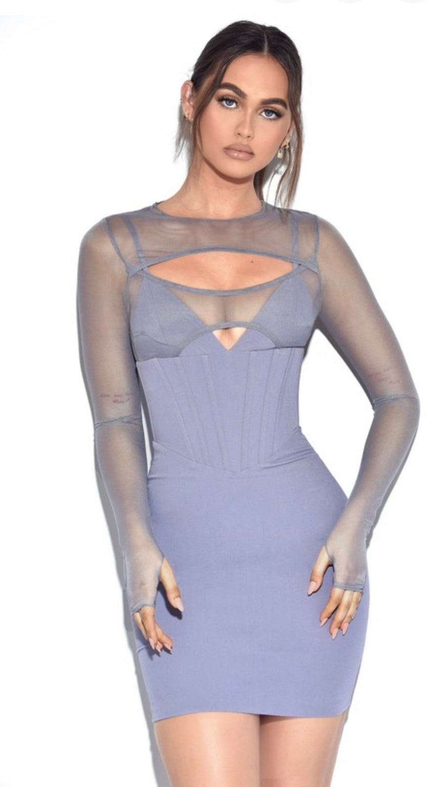 Winston Grey corset dress