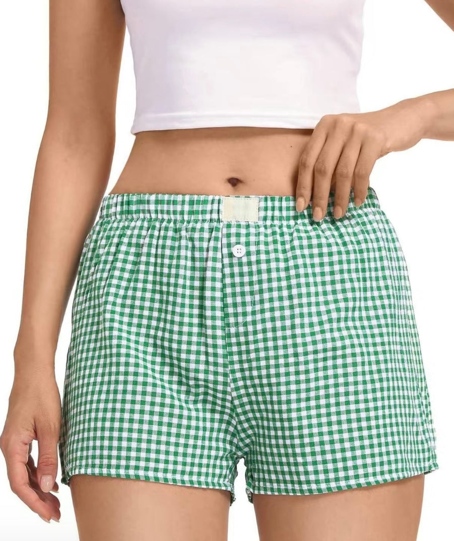 Plaid Trendy Shorts