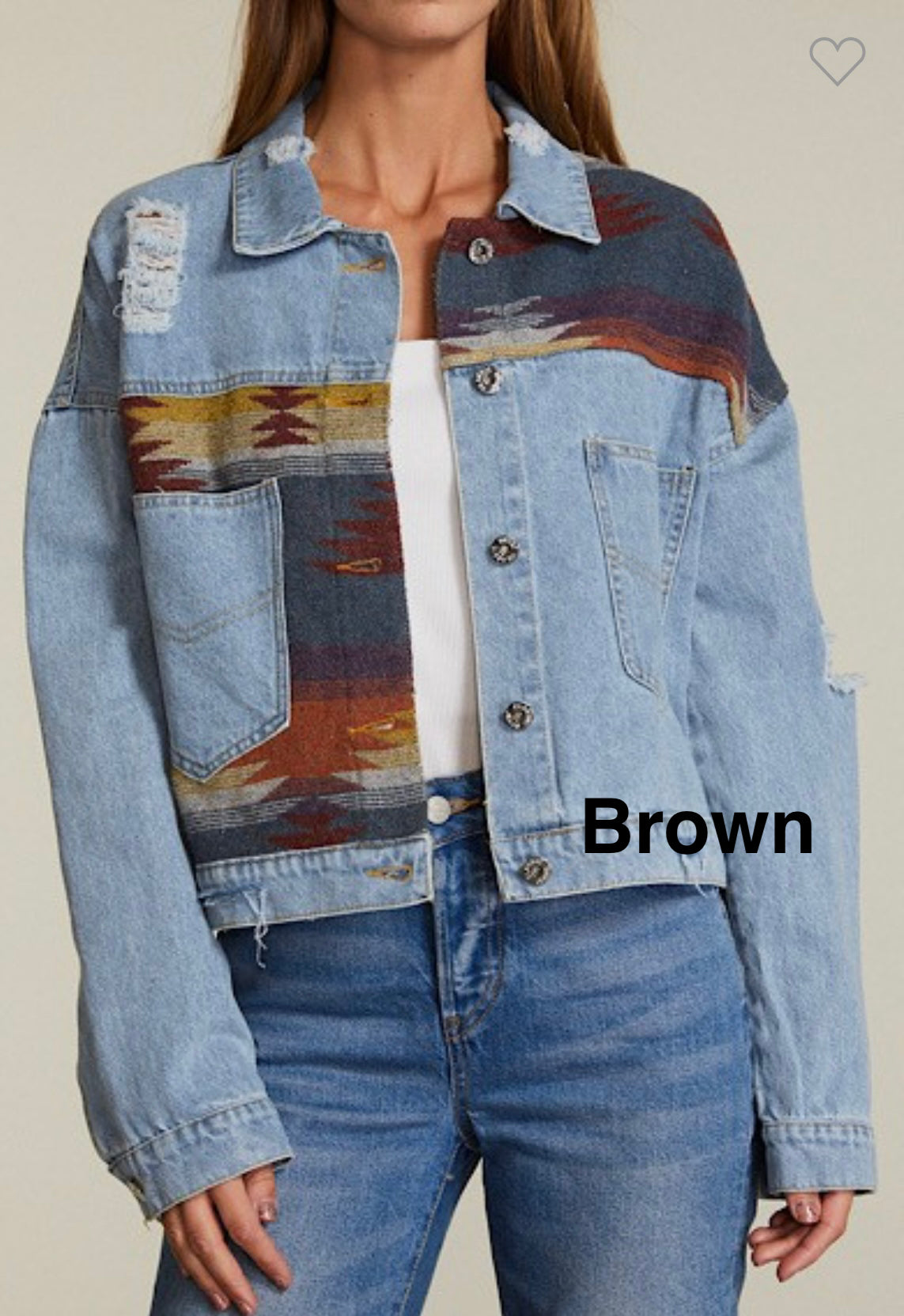 La Azteca Denim Jacket