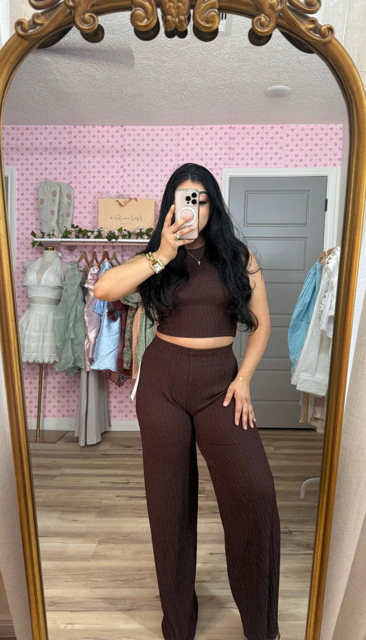 Espresso Pant Set