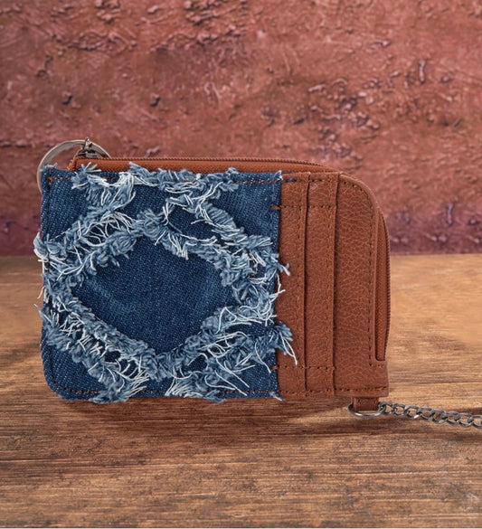 Denim Wrangler Zipcard