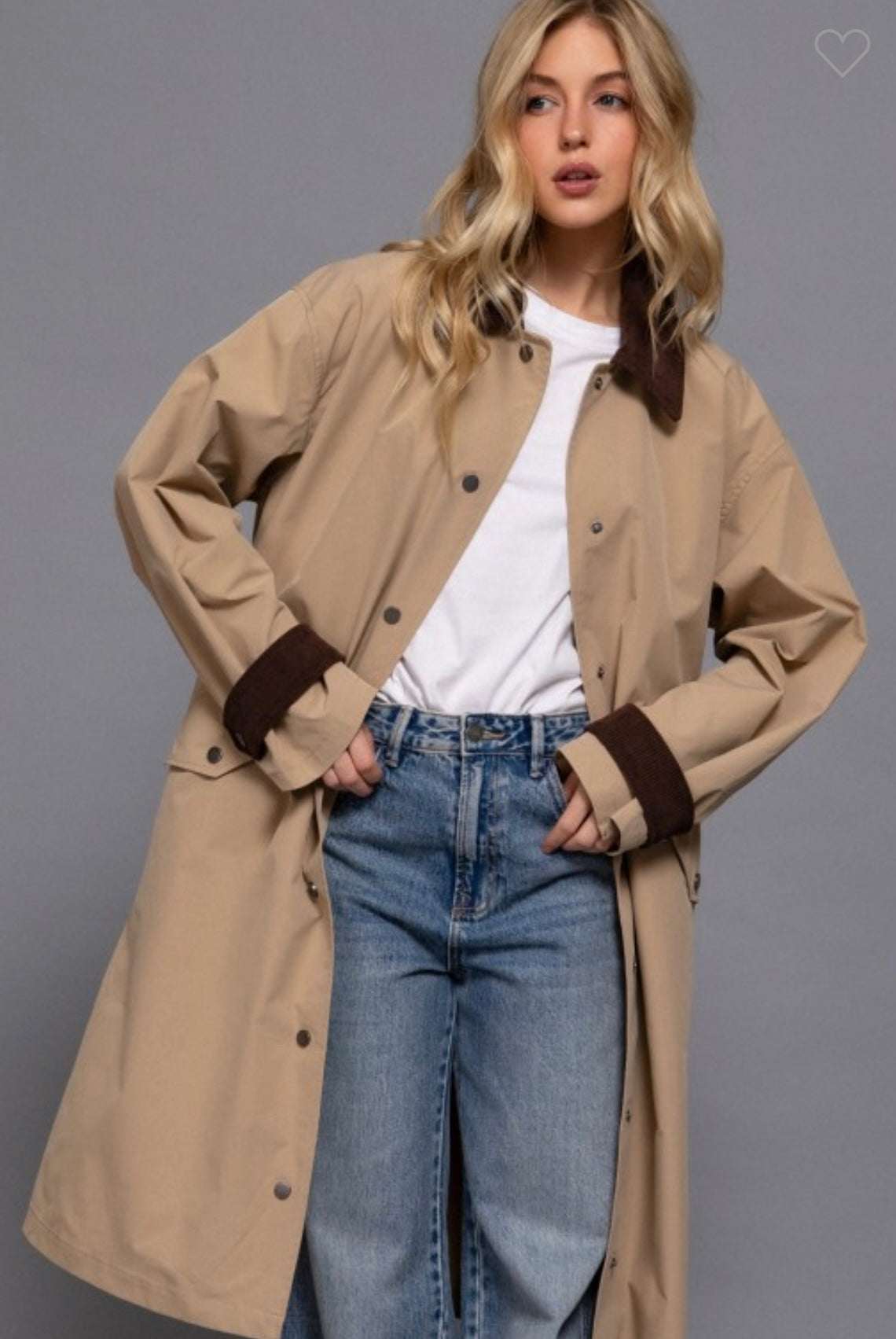 Khaki Trench Coat