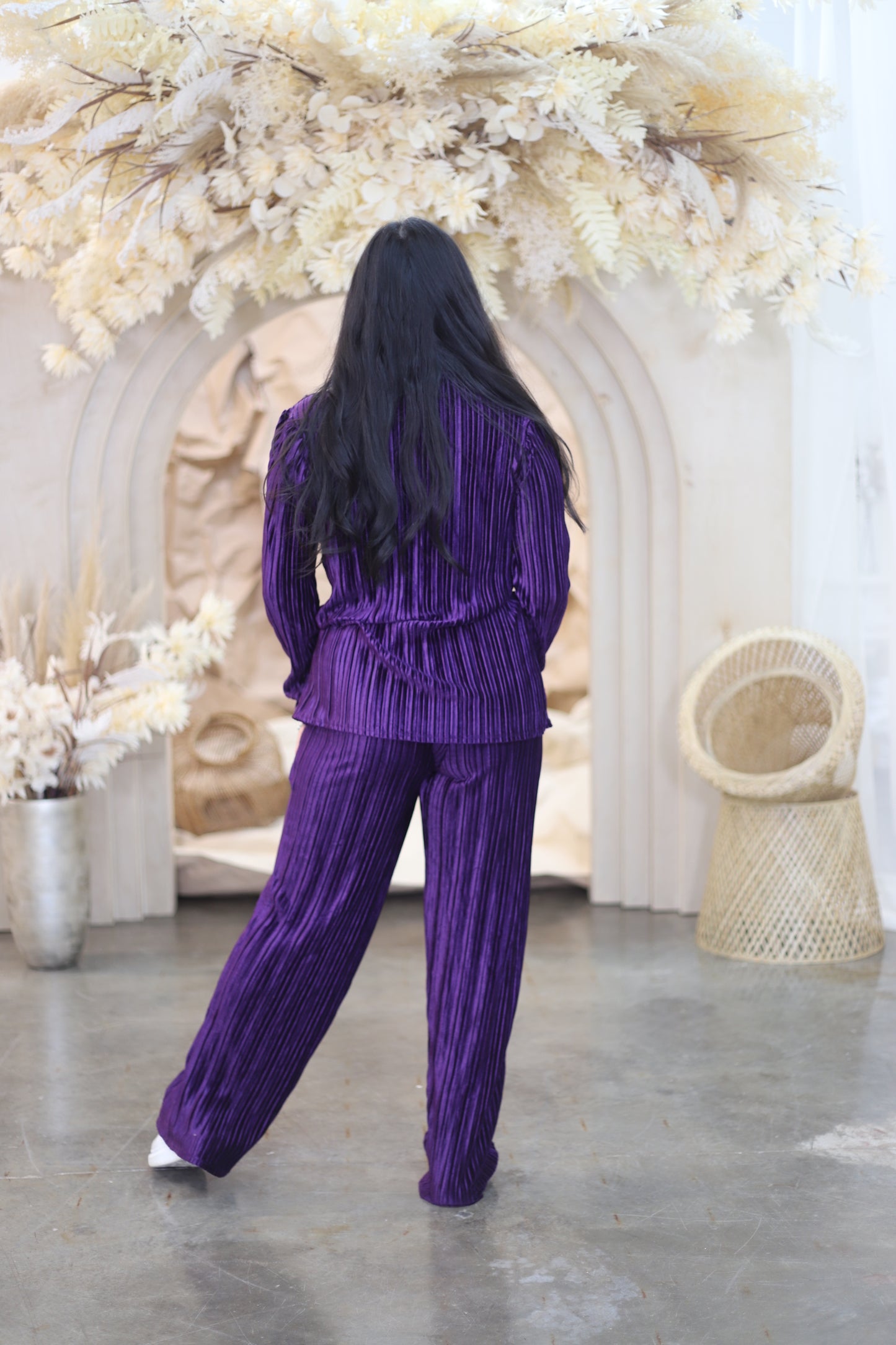 Velvet Lounge Pant Set