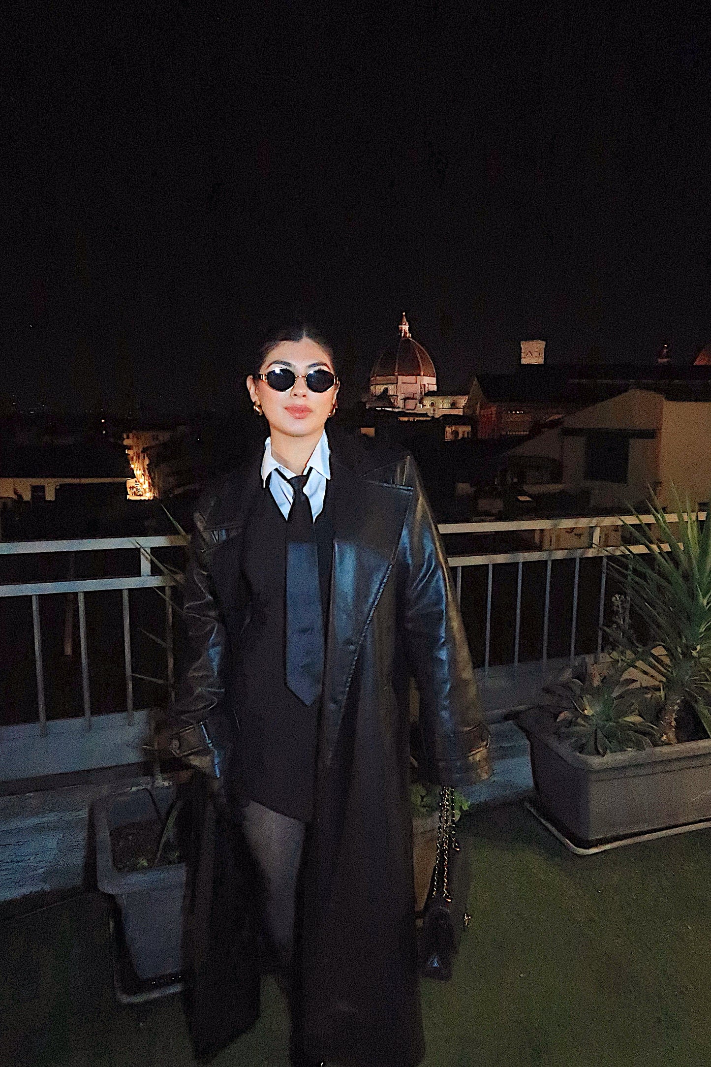 Black Vest with Skirt Set