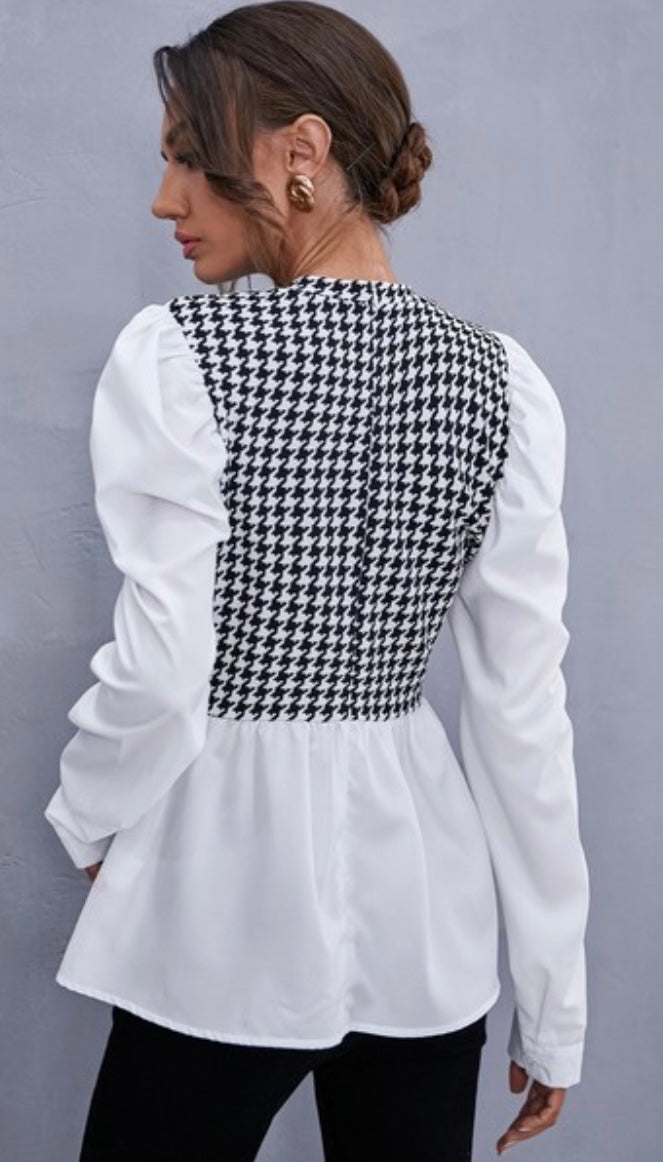 Blouse With build in Vest