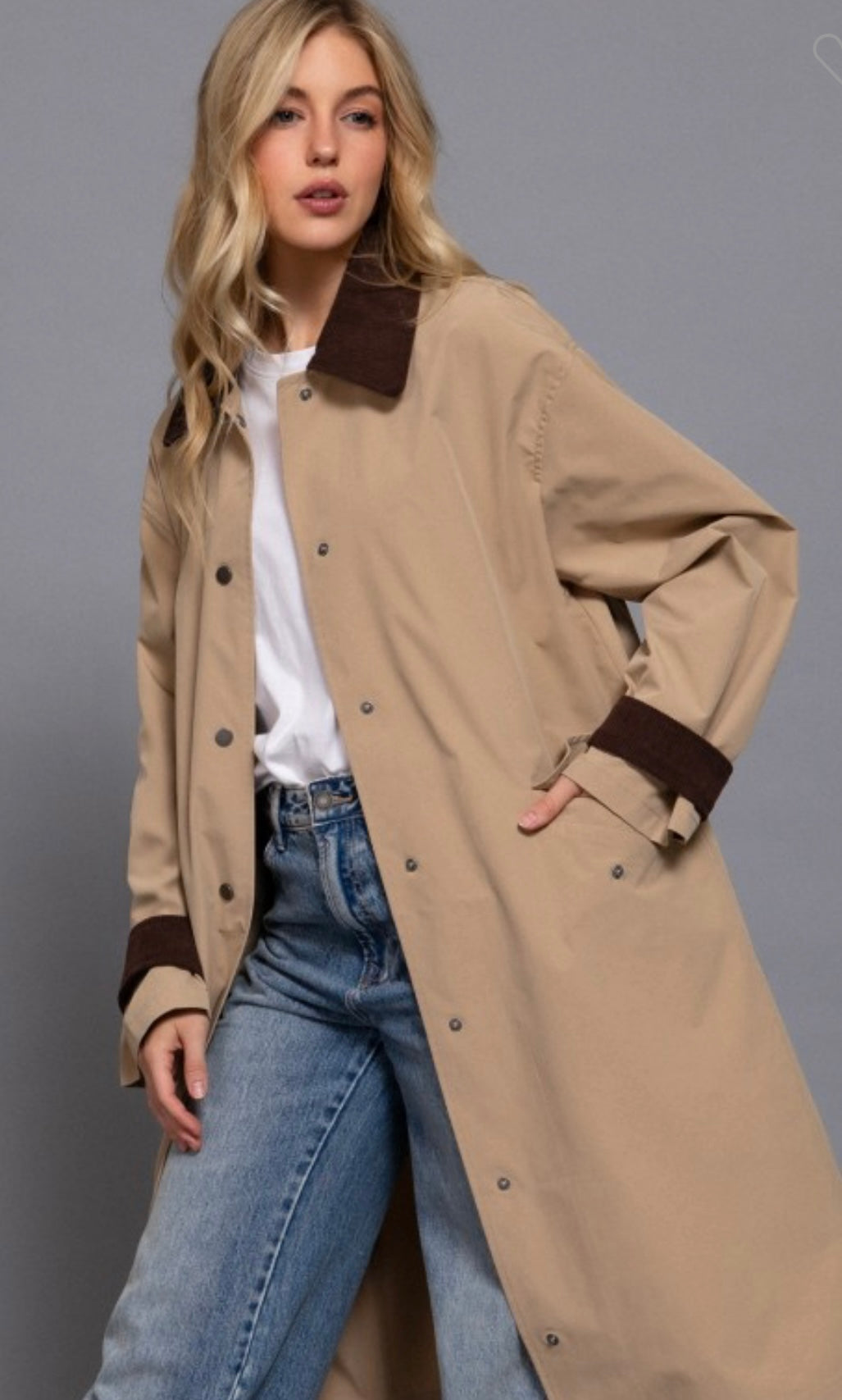 Khaki Trench Coat