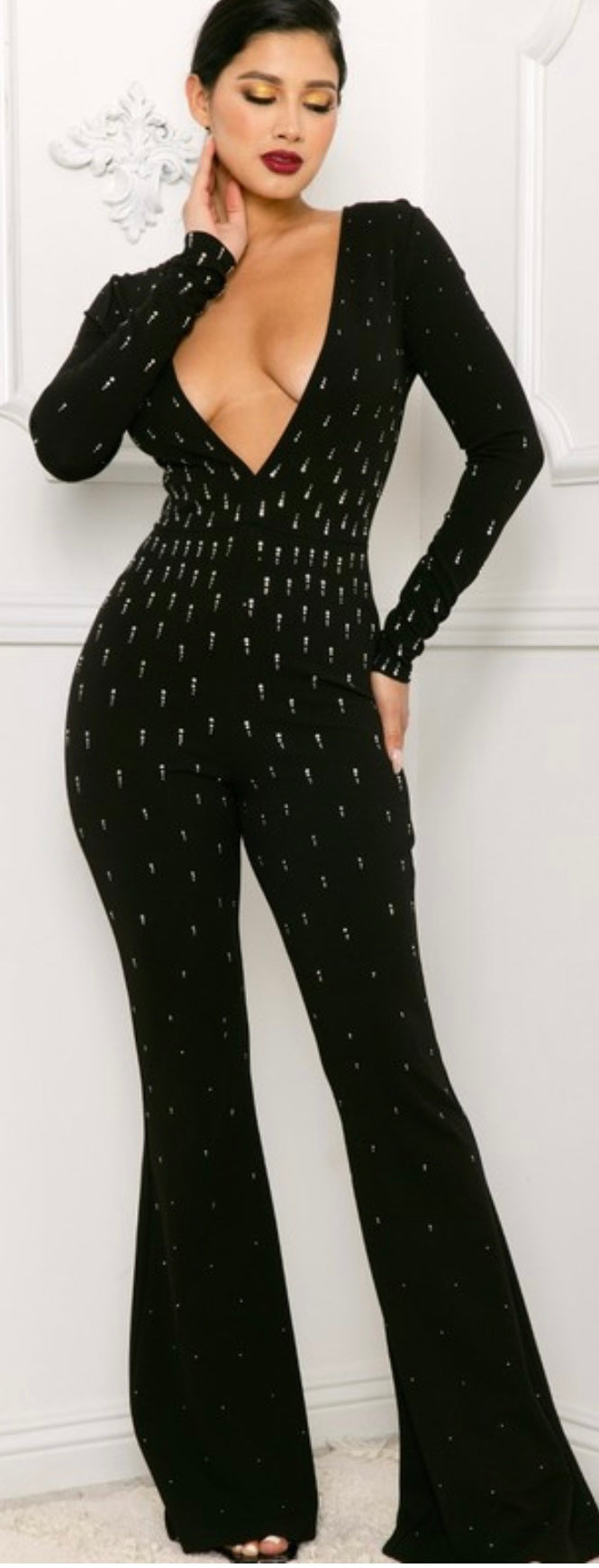 Jami Rhinestone Jumpsuit