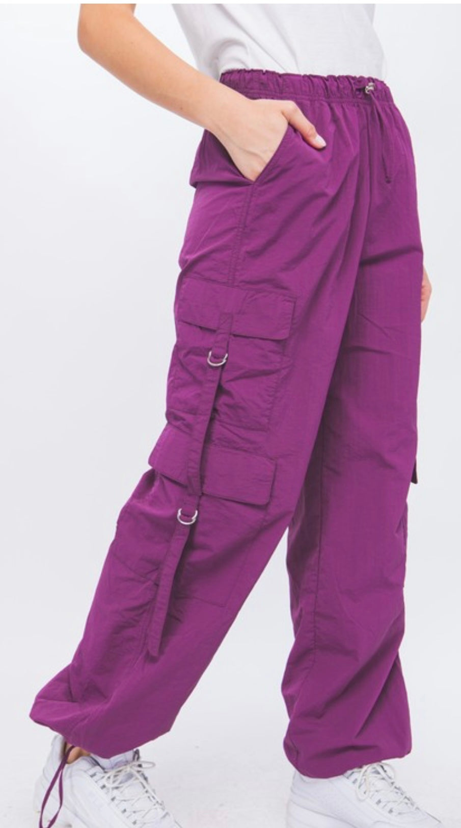 Violet cargo pants