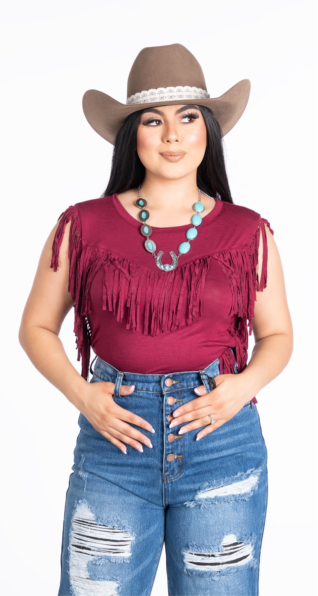 Eva Fringe Top