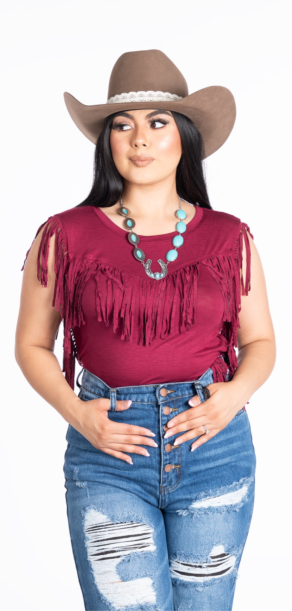 Eva Fringe Top