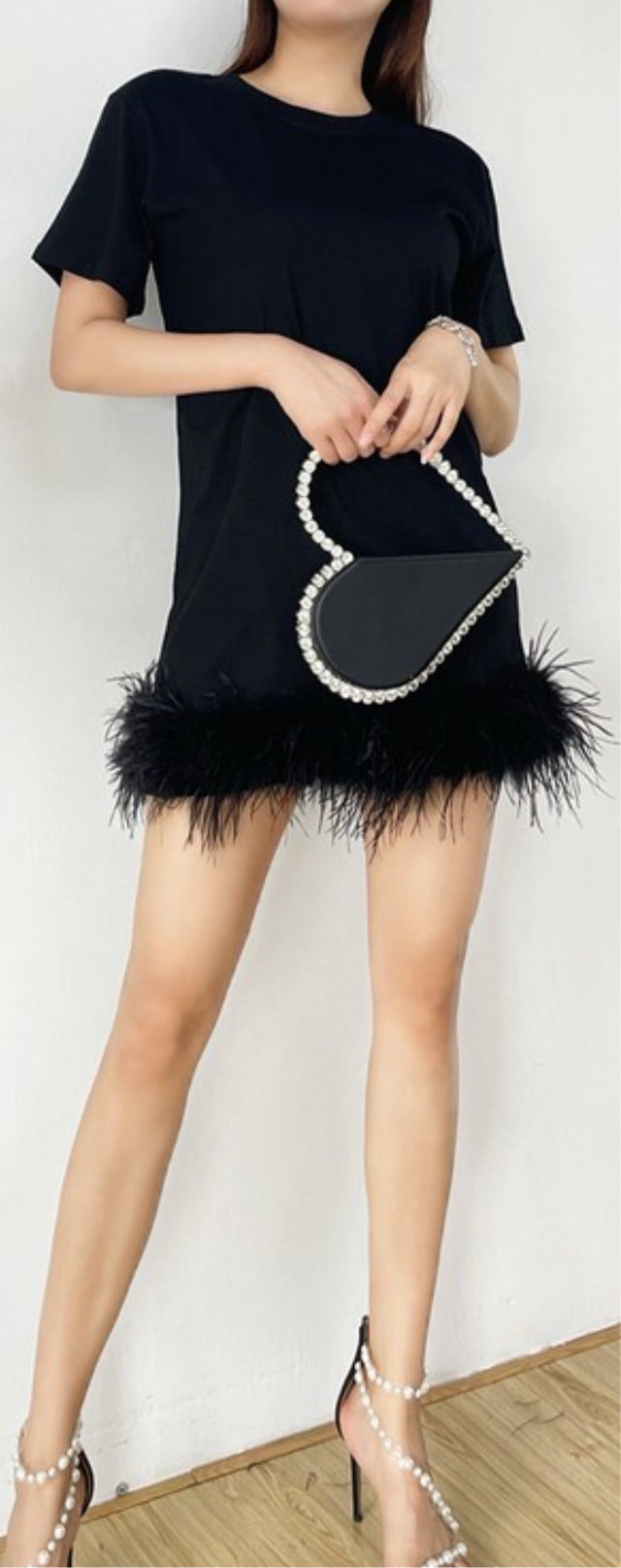 Feather T Dress