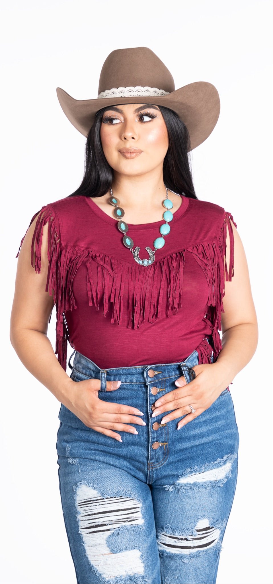 Eva Fringe Top