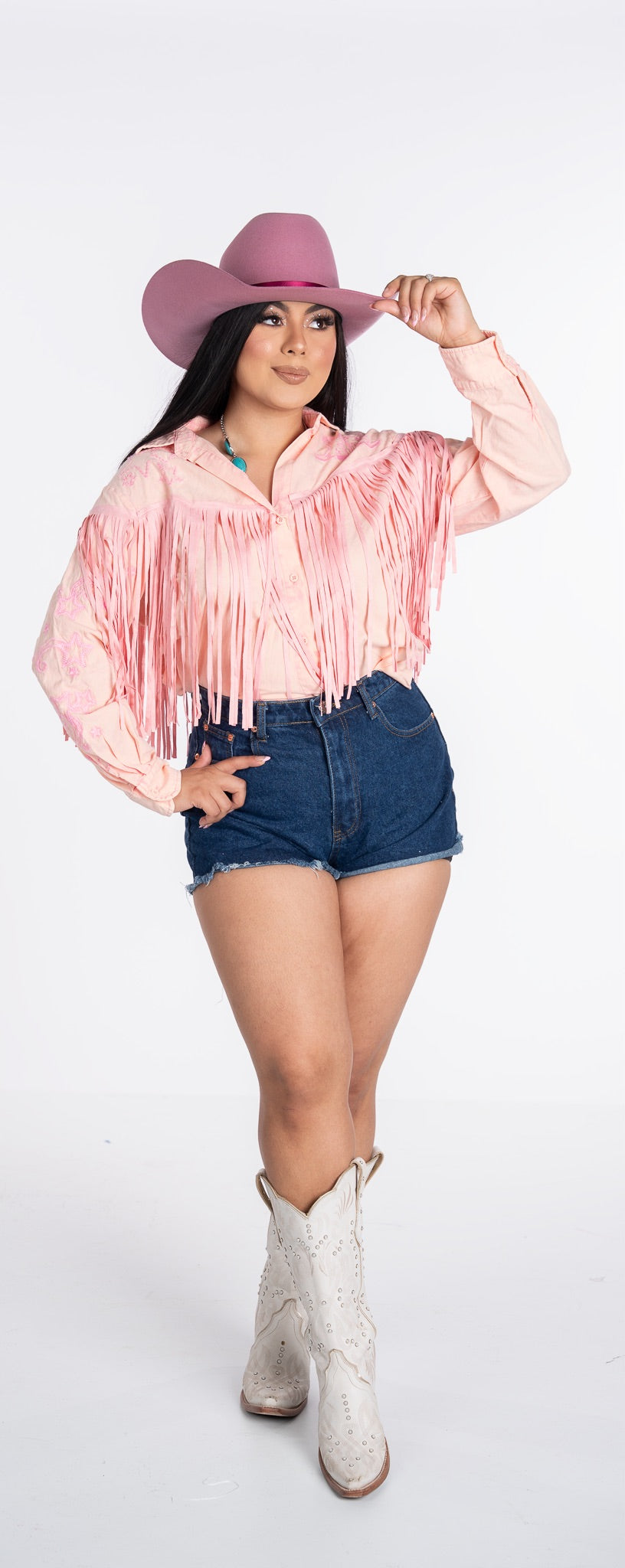 Araceli Fringe Top